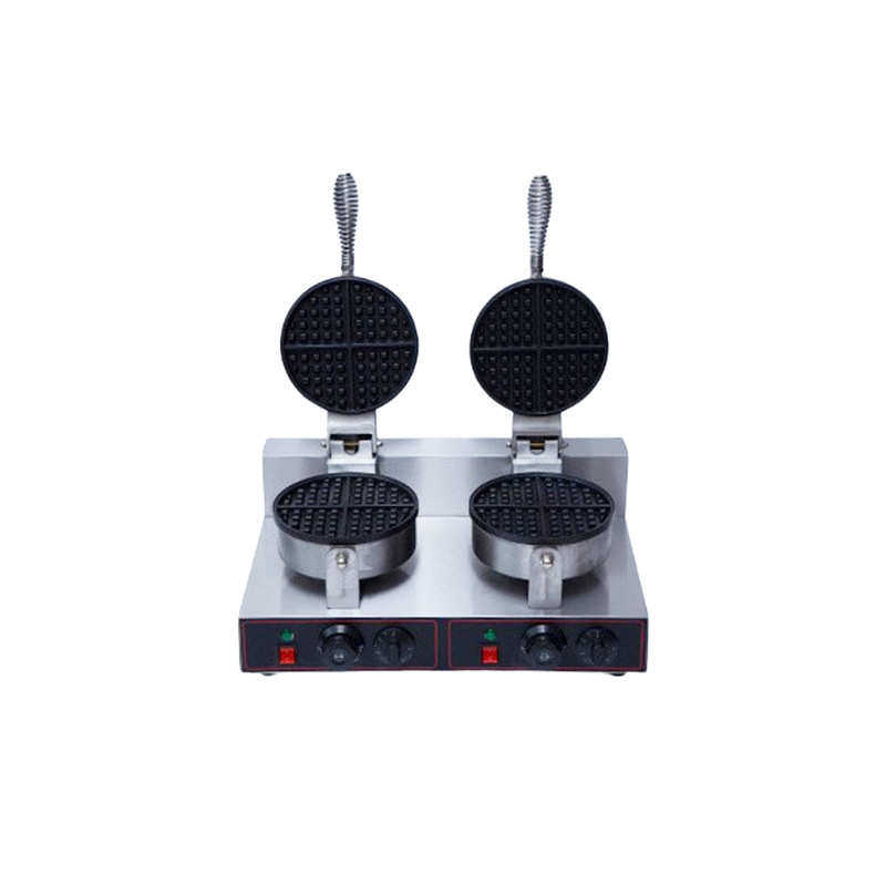 厂家小型双面加热煎饼华夫饼机薄烙多功能大号商用加深家用电饼档