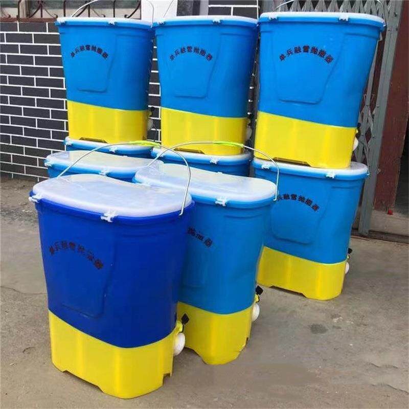电动农用施肥撒肥器大型绿化草籽播种器双档调速大甩盘电动抛洒机