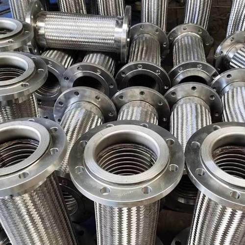 304不锈钢波纹管6分DN20蒸汽软管高温高压工业管钢丝编织金属