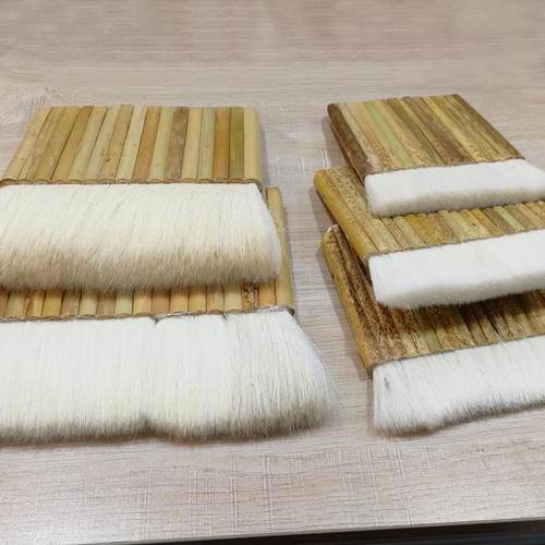 羊毛排刷软2WznAPt4装裱画刷手工托芯棕片带把大国号不掉毛工具料