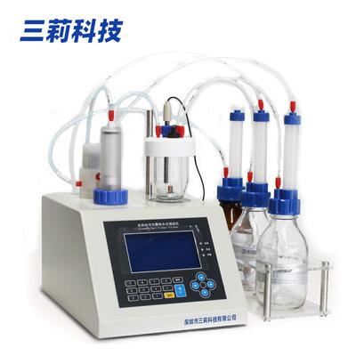 全自动卡尔费休水分仪库伦法微量水分计智能容量法水份测定仪