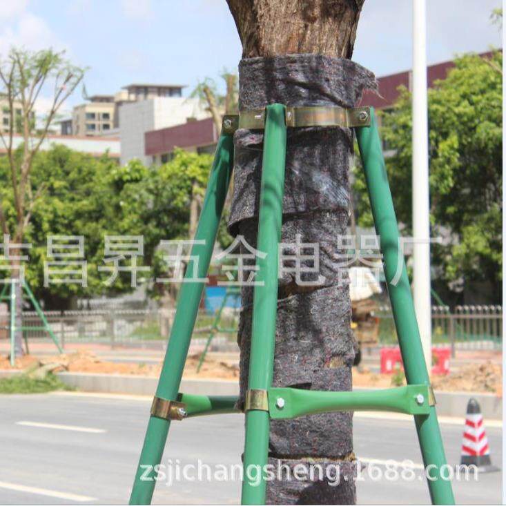 树木支撑架公路绿化树木铁支撑园林钢管防风防倒支撑杆