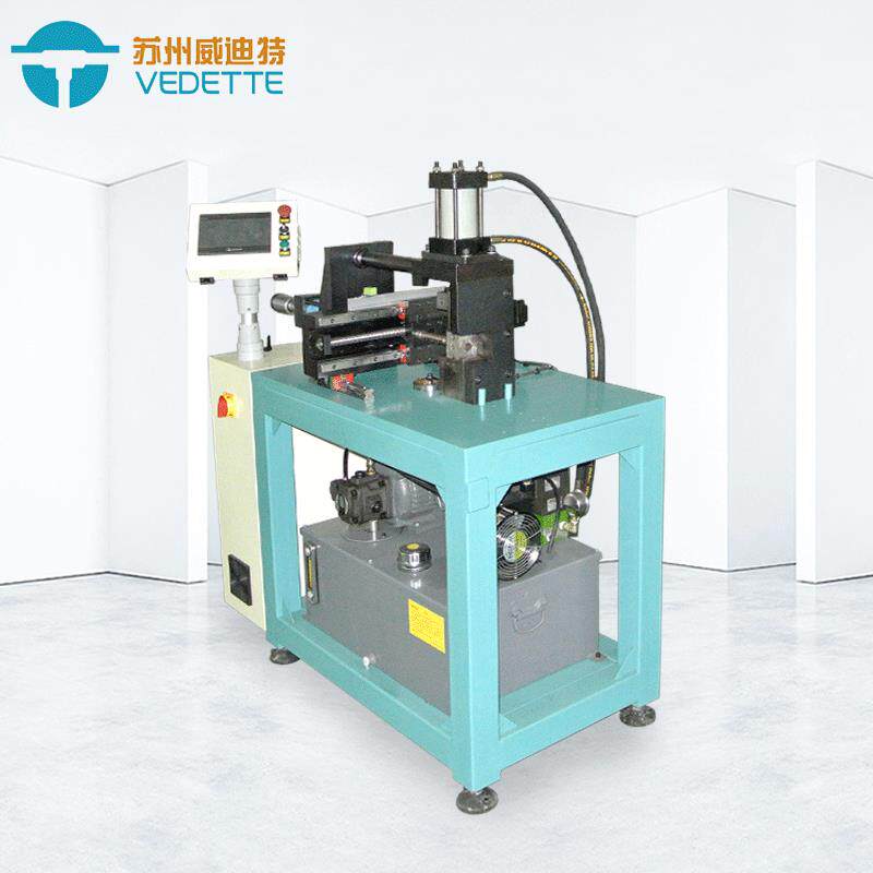 现货多功能六工位缩管机可PLC控制一体化机架管端机