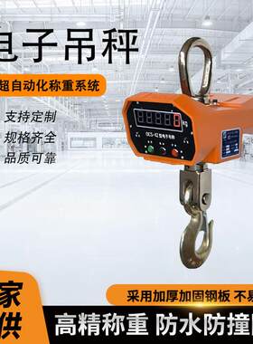 南京-15吨吊称OCS直视无线电子吊秤2T行车吊钩秤工业吊钩秤包邮