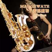 中音萨克斯管乐器演奏 降E调镀银身金键 MARGEWATE 麦格维特
