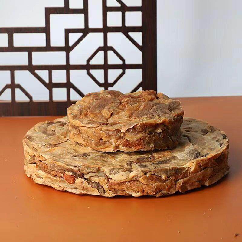 新货黄桥特产猪油渣饼休闲零食脱脂肉渣瘦肉饼每日鲜做鲜发真空发