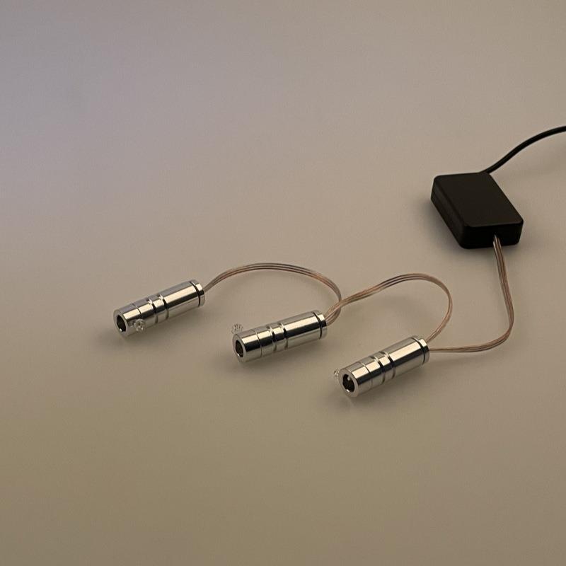 LED炫彩追光小光源 户外RGB氛围灯 3W灯头 适用5-24V闪灯景观项目