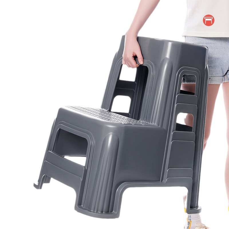 梯凳塑料登高凳家用高低凳汽车美容洗车二步楼梯凳子台阶梯脚踏凳