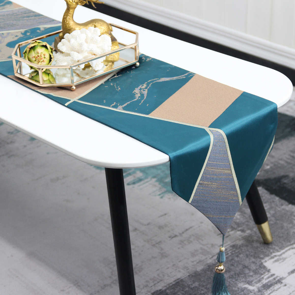 新款桌旗桌布茶几布长柜布餐桌布欧式现代简约款桌旗家用酒店,居家布艺,椅套/椅垫,淘宝优惠券,粉丝福利购,淘宝优惠卷