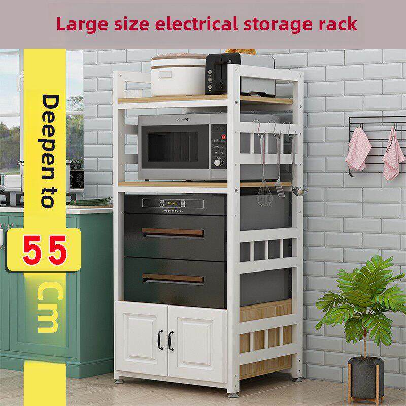 厨房架镶嵌消毒柜洗碗机落地式储物架大型蒸汽烤箱储物柜