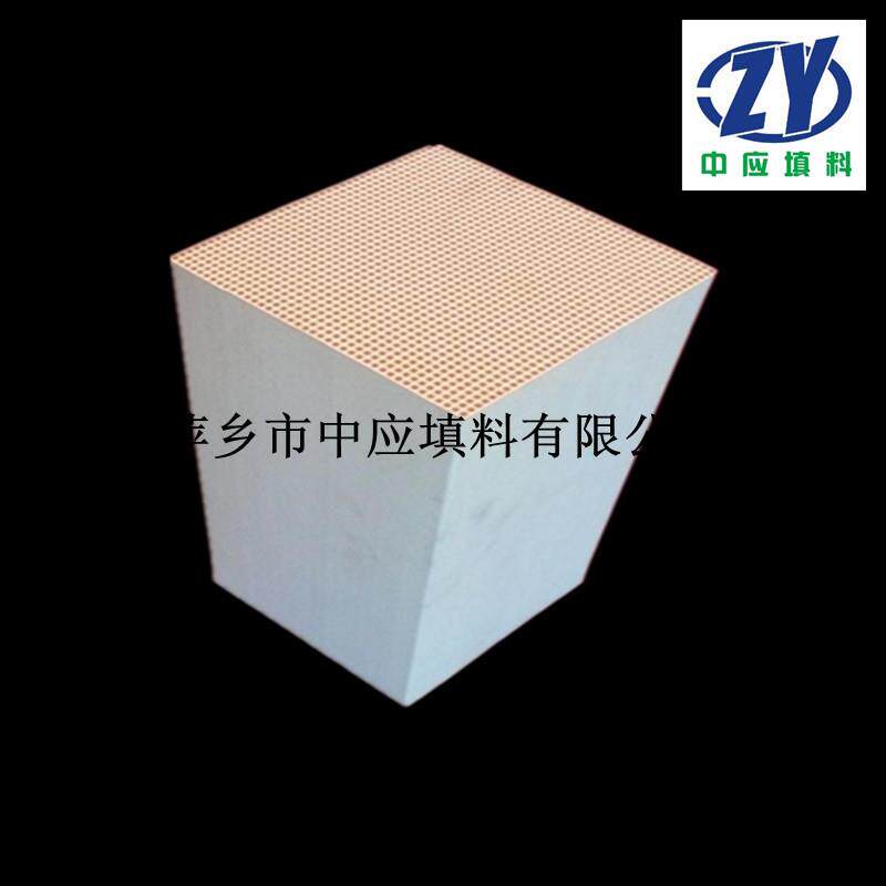 工厂生产蜂窝陶瓷蓄热体冷却塔填料多孔陶瓷蜂窝陶瓷载体