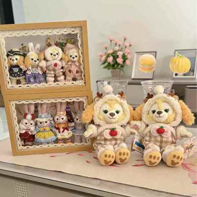 透明防尘收纳盒迪士尼挂件收纳相框星黛露玩偶防尘展示盒diy