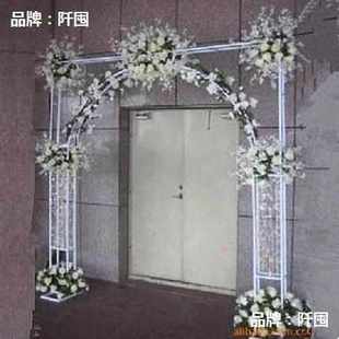 花门拱门欧式 批发婚庆道具拱门韩式 门铁艺婚庆拱门节日用品