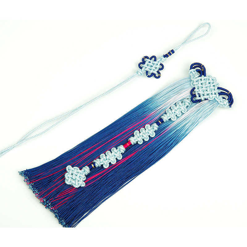 精翠纯手工高档蝴蝶拼吊穗中国结渐变流苏线厂家直销,纺织面料/辅料/配套,流苏/穗,淘宝优惠券,粉丝福利购,淘宝优惠卷