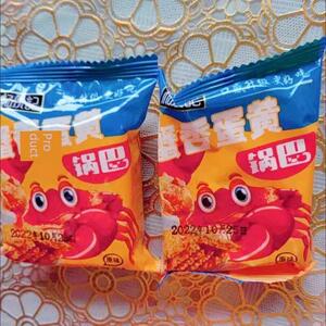 杨乐记蟹黄锅巴蟹香蛋黄锅巴巴糯米锅闲食品休网红解馋小零食散装
