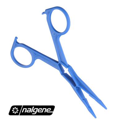 Nalgene聚丙烯蓝色塑料镊子 实验室夹硅片色谱柱镊子 6320-0010