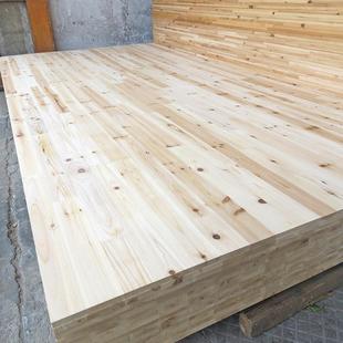 YHN香杉木有节指板E0集成材无直节拼橱接柜衣柜鸽笼猫架工爬艺品