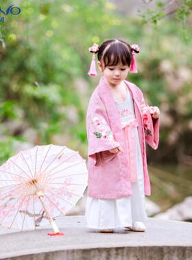小号儿童油纸伞手工女童古风伞绸布古典舞蹈跳舞演出古装汉服古伞