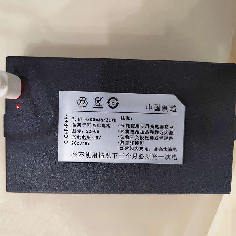适用于SX-69 原厂指纹锁电池智能门锁专用锂电池电子锁密码锁电池