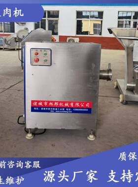 绞肉机饺子馅绞肉设备不锈钢四喜丸子肉馅绞肉机商用鸡脖子绞泥机