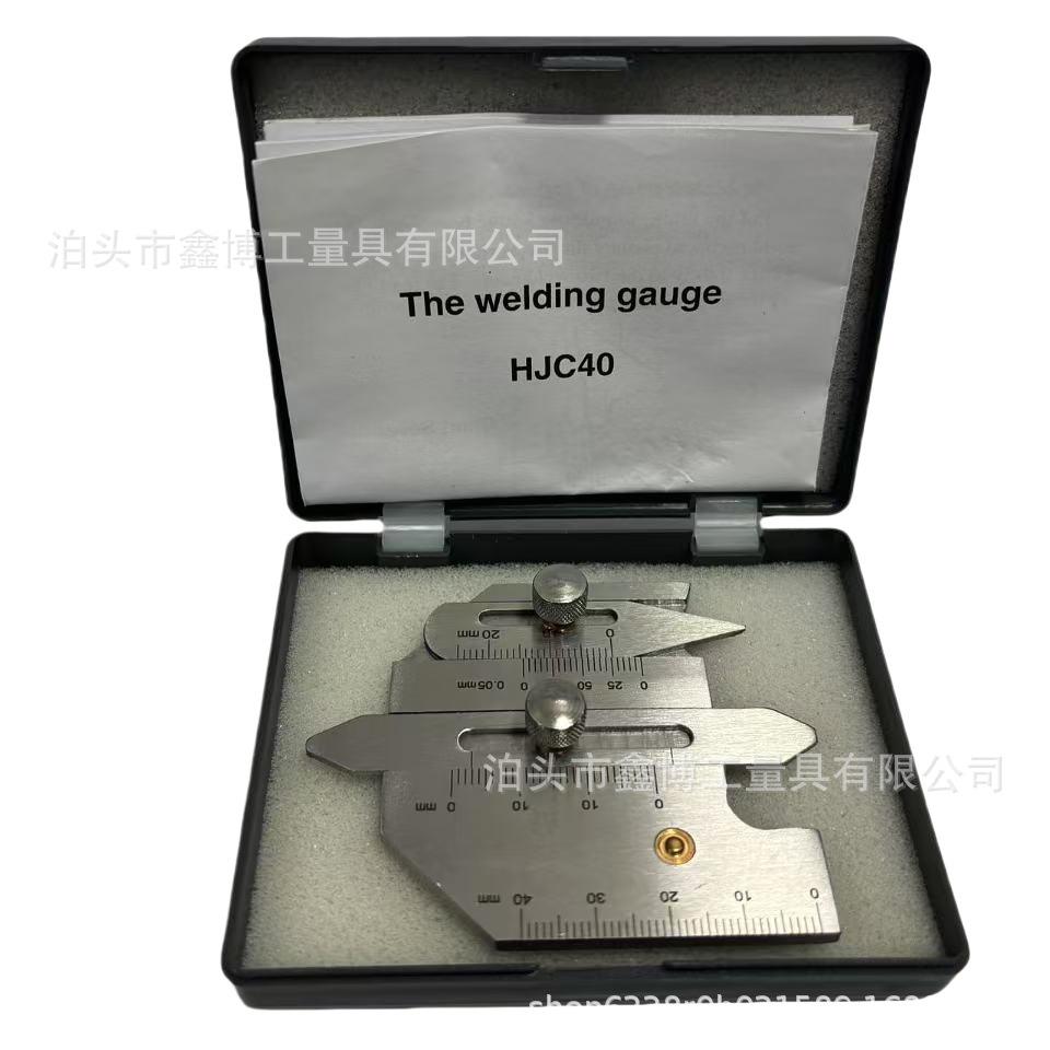 焊角HG002焊点高度HJC40型焊缝检测焊接量规HJC-40不锈钢焊缝规图片