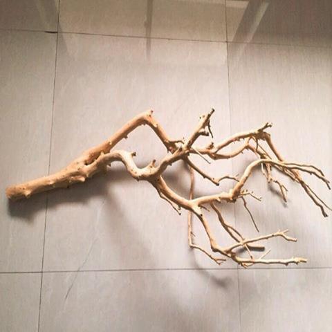 干树枝造景原木干枝酒店橱窗设计枯枝真树枝墙面装饰吊灯树枝装饰