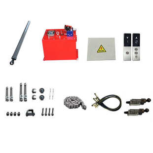 家用电梯全套配件室内小型二三层复式阁楼老人简易自己焊接升降机