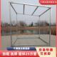 镀锌钢管方管106斜面棚斜坡屋檐温雨阳光房遮阳遮雨棚保子架棚好