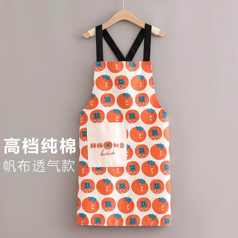 围裙女家用厨房棉超强防水防油做饭网红专用2027兔年新款罩衣耐脏,家庭/个人清洁工具,一次性围裙,淘宝优惠券,粉丝福利购,淘宝优惠卷