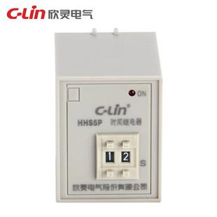 ST3PA升级款 欣灵HHS5P AC220V通电延时 99S 数字式 时间继电器