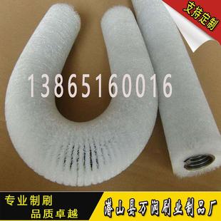 厂家多种规格尼龙丝不锈钢丝钢带缠绕弹簧刷 直销价格