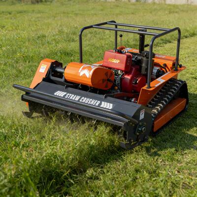 海拓供应1.2米遥控型柴油割草机欧五EPA 小型拓荒碎草机 源头厂家