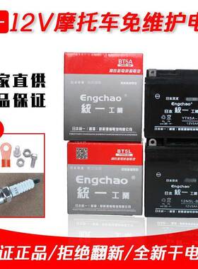 12v7A9A5A机车电瓶踏板弯梁125骑跨车通用免维护蓄电池12v通用