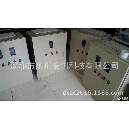 一控二变频控制柜 变频水泵控制箱 变频增压供水设备配电箱5.5kw