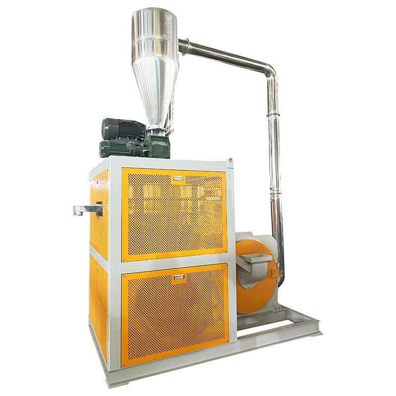 刀盘磨粉机废旧PVC塑料板材粉碎机器工业用高速电动磨粉设备