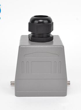 重载连接器H32B-TK-2B-PG29外壳上壳大电流电压开孔安装防水插头