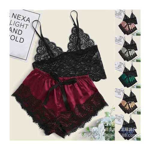 Lingerie pajamas lace underwear nightgown