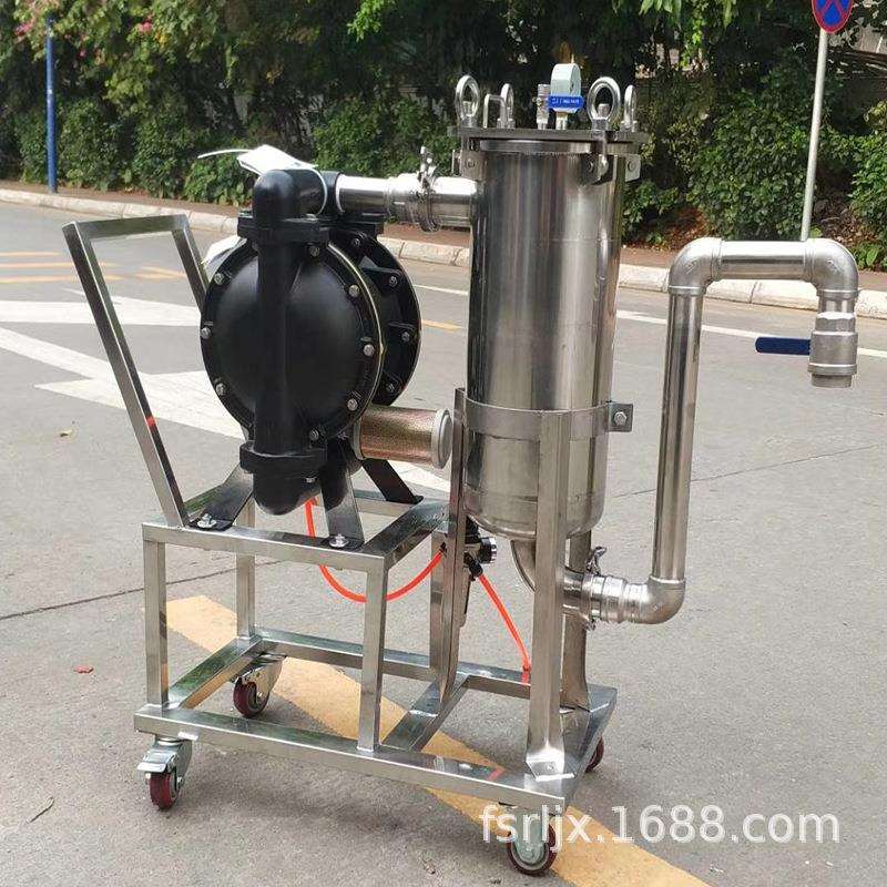 打印墨水过滤机水性油性油墨自动抽料过滤设备