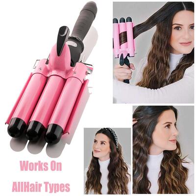 Hair Curling Iron 3 Barrel Wand electric hair curler 卷发器