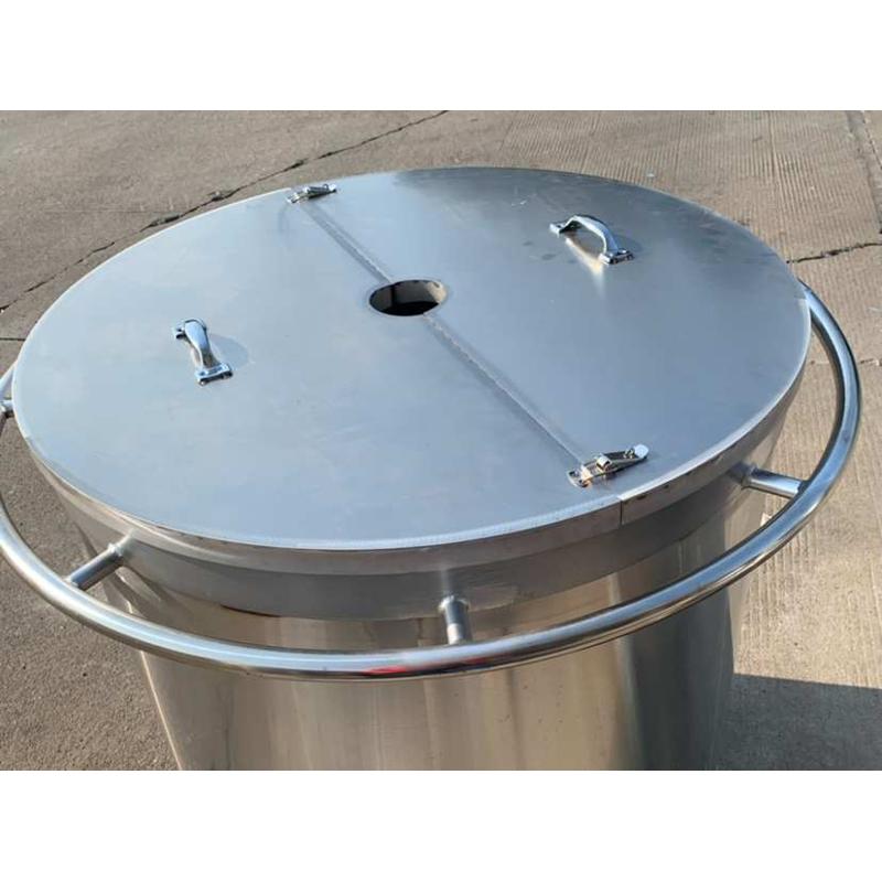 1盖子2mm201搅拌对开缸整块欢迎合页钢桶邮不锈.桶定制！，包涂料