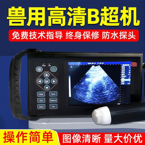 兽用b超机母猪用B超彩超清测孕仪动物便携检孕仪器便携