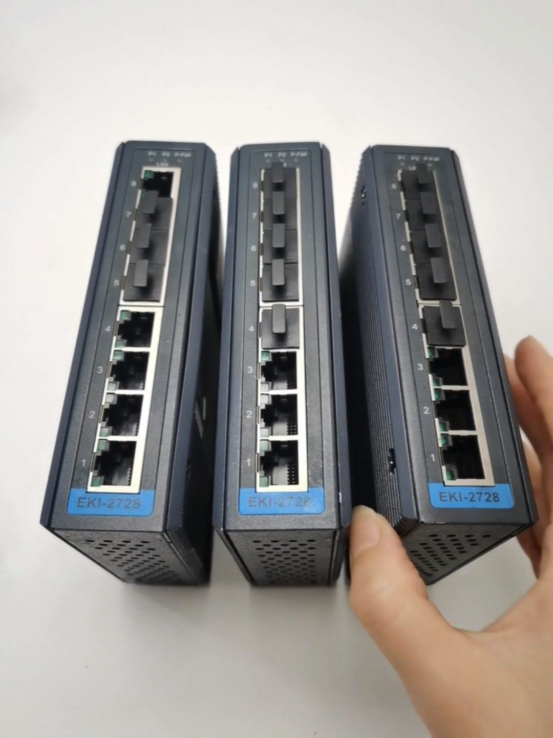 EKI-2728原装拆机研华ADVANTECH 8口千兆交换