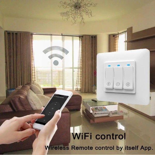 Electric Smart Switch Light Switch WiFi Blind Roller Remote