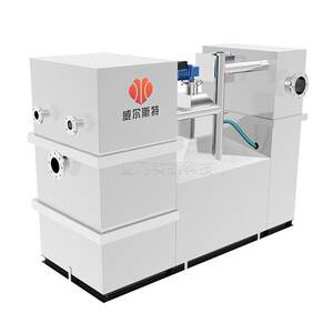 厂家制造玻璃油隔钢隔油池成品自动油池餐厅油升水分离器隔提设备