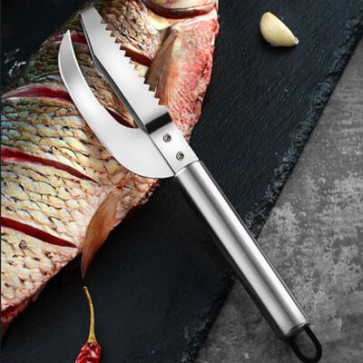 New Creative 2-in-1 Multi-purpose Stainless Steel Fish Scale