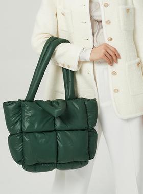 Fshion Lrge Tote Pdded Hndbgs Designer Quilted Women Sh