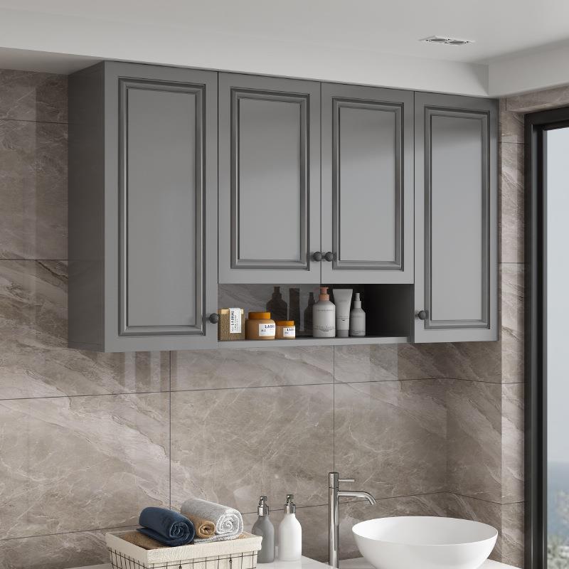 阳台防晒吊柜铝合金壁挂墙壁柜厨房储物轻奢简约浴室防水壁橱