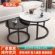 拉车茶几组合家用铁艺轻奢桌子套装 现代简约公寓民宿小户型客厅子