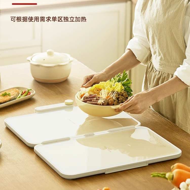 Apixintl安本素折叠暖菜板热菜保温板家用多功能加热餐桌