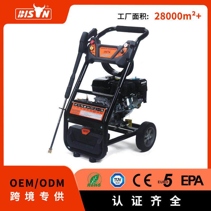 柏森汽油清洗机商用手推小型全自动家用压清洗机压洗车机